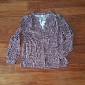 NWT V-neck Blouse